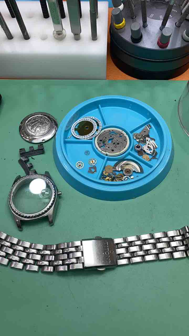 梅花清洗保养重装调整修复摆轮游丝……满血复活!